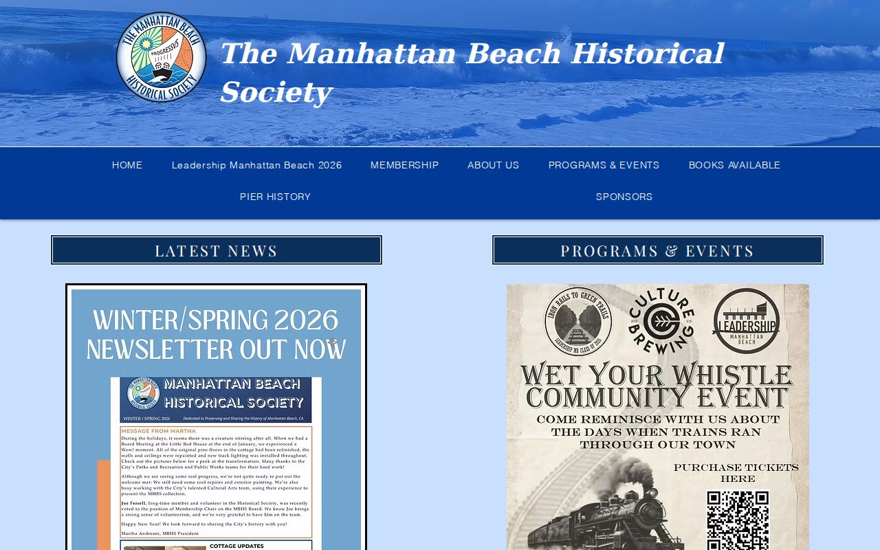 Manhattan Beach city directory Historical Society home