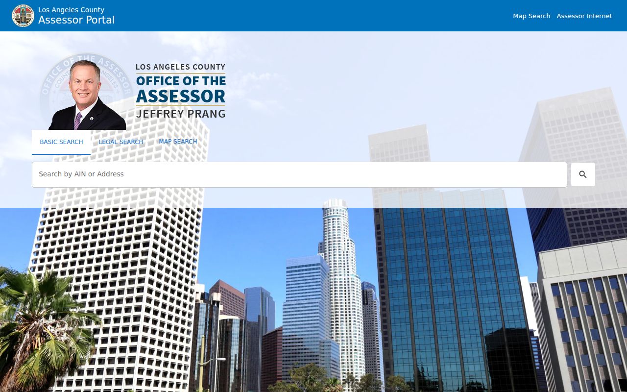 Manhattan Beach residents directory Los Angeles County Assessor address search